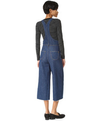 Темно-синие штаны-комбинезон от Siwy