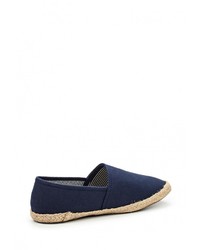 Мужские темно-синие эспадрильи от Alex Silva