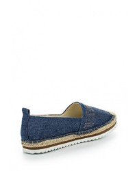 Женские темно-синие эспадрильи от Elche