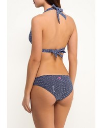 Темно-синий бикини-топ от Animal