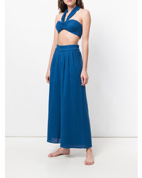 Темно-синий бикини-топ от Mara Hoffman