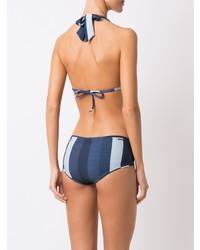Темно-синий бикини-топ от Amir Slama