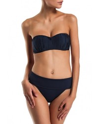 Темно-синий бикини-топ от Seafolly