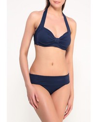 Темно-синий бикини-топ от Seafolly