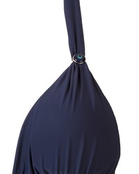 Темно-синий бикини-топ от Amir Slama