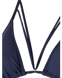 Темно-синий бикини-топ от Amir Slama