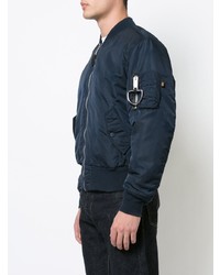 Мужской темно-синий бомбер от Alyx
