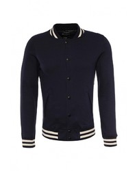 Мужской темно-синий бомбер от Alcott