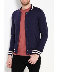 Мужской темно-синий бомбер от Alcott