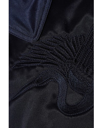 Женский темно-синий бомбер от Markus Lupfer