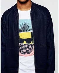 Мужской темно-синий бомбер от Boss Orange