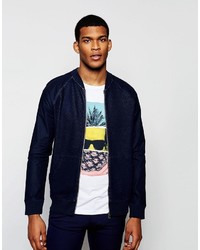 Мужской темно-синий бомбер от Boss Orange