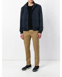 Мужской темно-синий бомбер от Aspesi