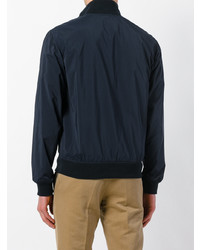 Мужской темно-синий бомбер от Aspesi