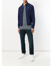 Мужской темно-синий бомбер от Blauer