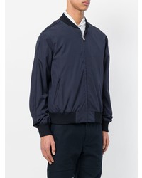 Мужской темно-синий бомбер от Stella McCartney