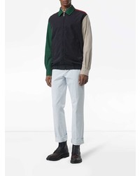 Мужской темно-синий бомбер от Burberry