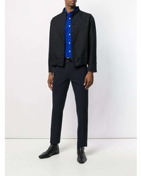 Мужской темно-синий бомбер от Mp Massimo Piombo