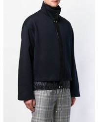 Мужской темно-синий бомбер от Oamc