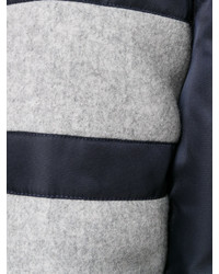 Мужской темно-синий бомбер от MSGM