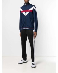 Мужской темно-синий бомбер от Fila