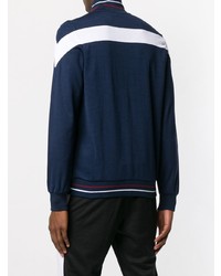 Мужской темно-синий бомбер от Fila