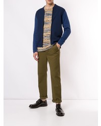 Мужской темно-синий бомбер от TOMORROWLAND