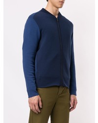 Мужской темно-синий бомбер от TOMORROWLAND