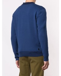 Мужской темно-синий бомбер от TOMORROWLAND