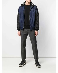 Мужской темно-синий бомбер от Givenchy