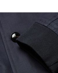 Мужской темно-синий бомбер от Hardy Amies