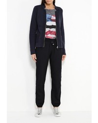 Женский темно-синий бомбер от Dimensione Danza