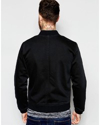 Мужской темно-синий бомбер от Dr. Denim