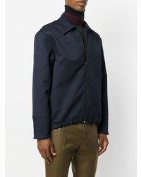 Мужской темно-синий бомбер от Marni