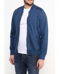 Мужской темно-синий бомбер от E-Bound