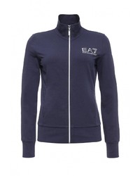 Женский темно-синий бомбер от EA7