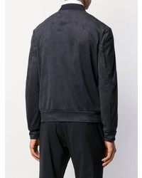 Мужской темно-синий бомбер от Giorgio Armani