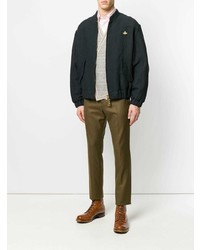 Мужской темно-синий бомбер от Vivienne Westwood