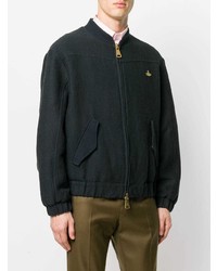 Мужской темно-синий бомбер от Vivienne Westwood