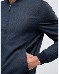 Мужской темно-синий бомбер от Ted Baker