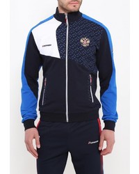 Мужской темно-синий бомбер от Forward