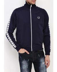 Мужской темно-синий бомбер от Fred Perry