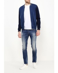 Мужской темно-синий бомбер от Gap