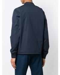 Мужской темно-синий бомбер от A.P.C.