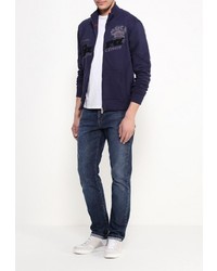 Мужской темно-синий бомбер от Guru