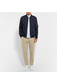 Мужской темно-синий бомбер от A.P.C.