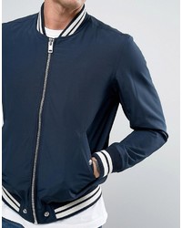 Мужской темно-синий бомбер от Diesel