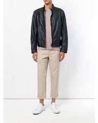 Мужской темно-синий бомбер от Belstaff