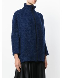 Женский темно-синий бомбер от Gianluca Capannolo