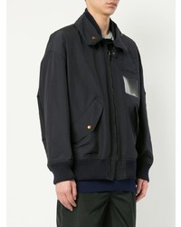 Мужской темно-синий бомбер от Kolor Beacon